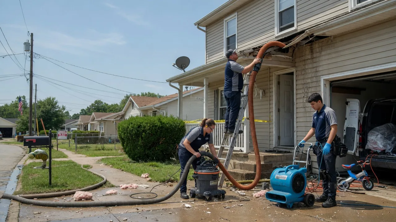 Water Damage Restoration in Meridian, OK near me